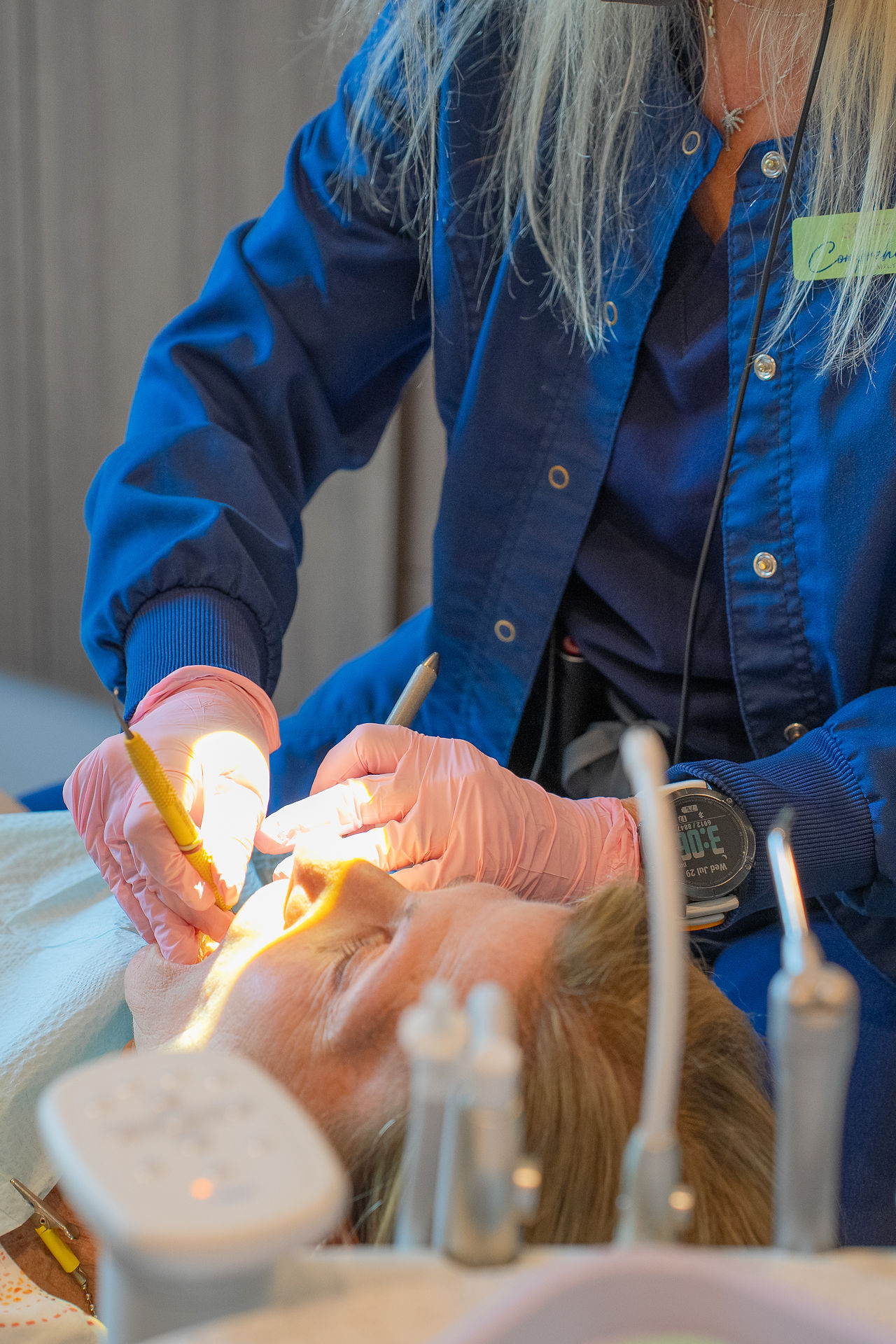 Professional dental cleaning