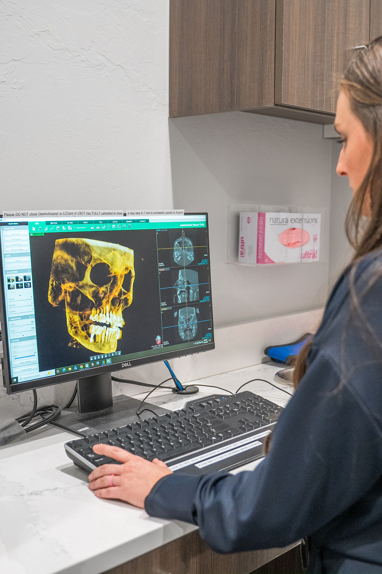 Digital dental X-ray imaging