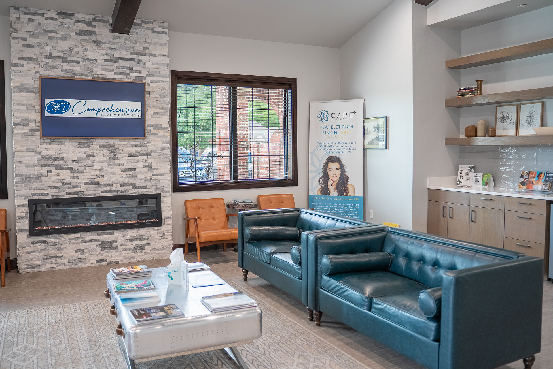 Patient smiling at Comprehensive Family Dentistry