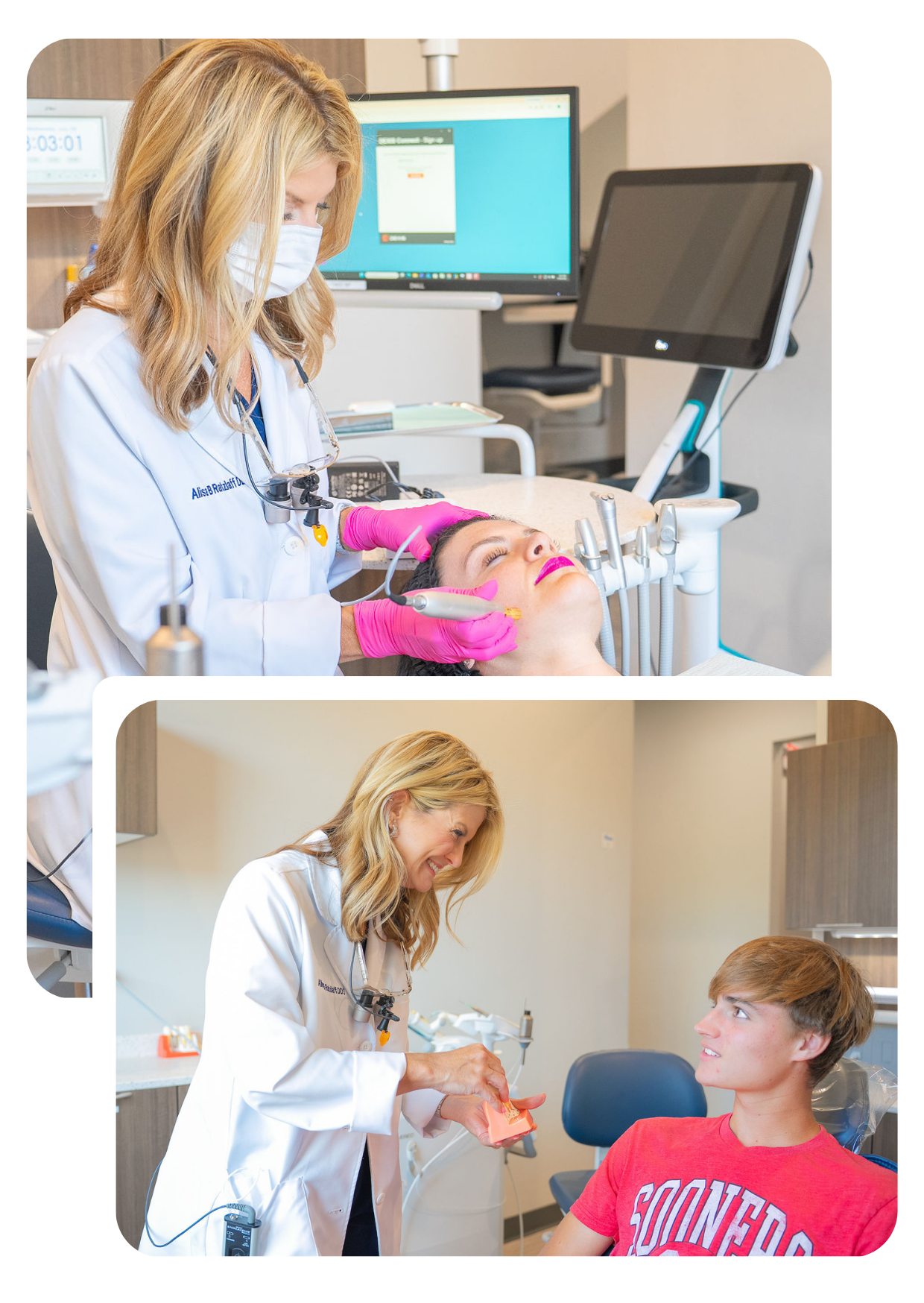 Facial esthetics consultation and treatment at CFD