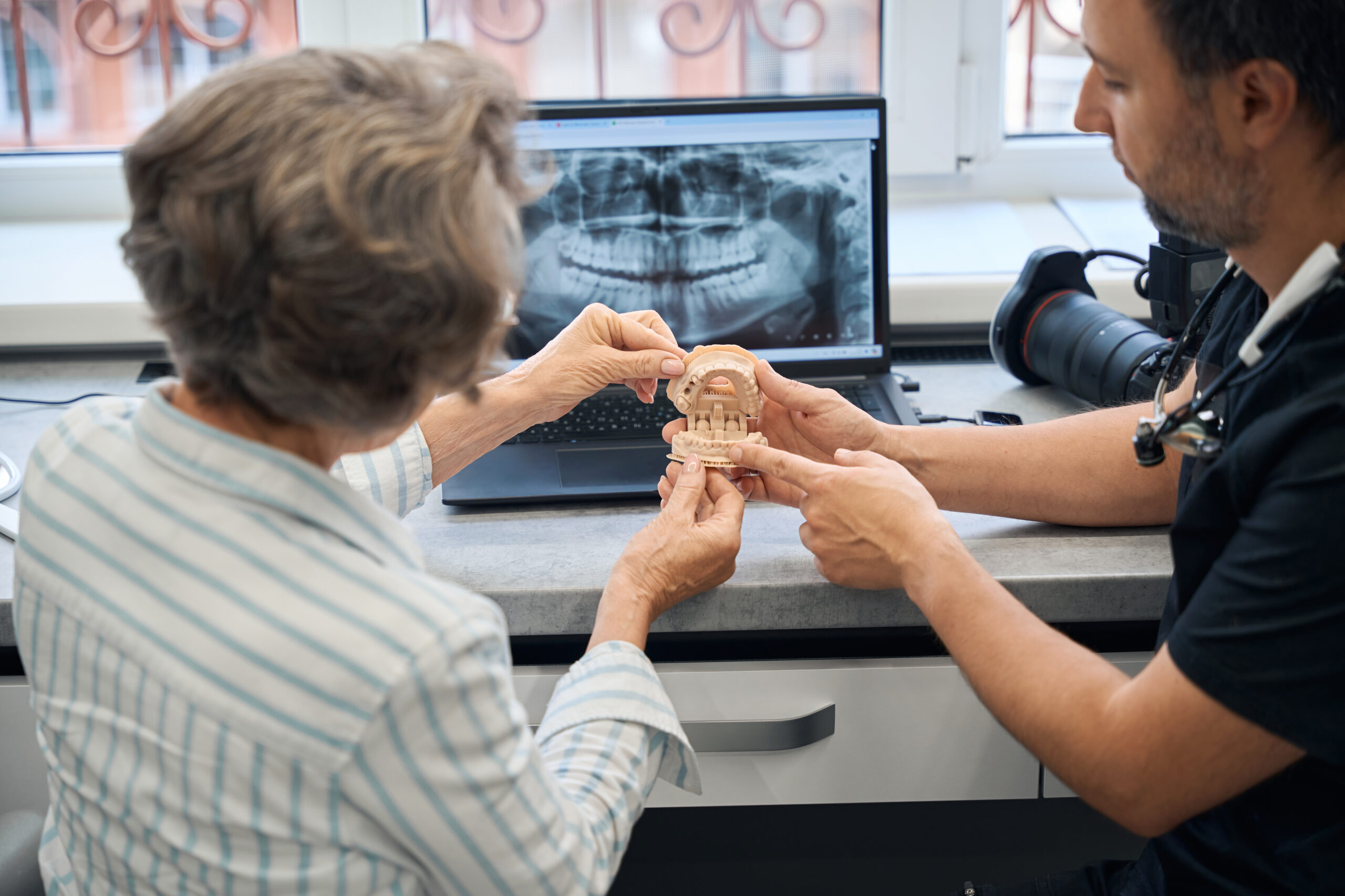 Long-term dental implant care