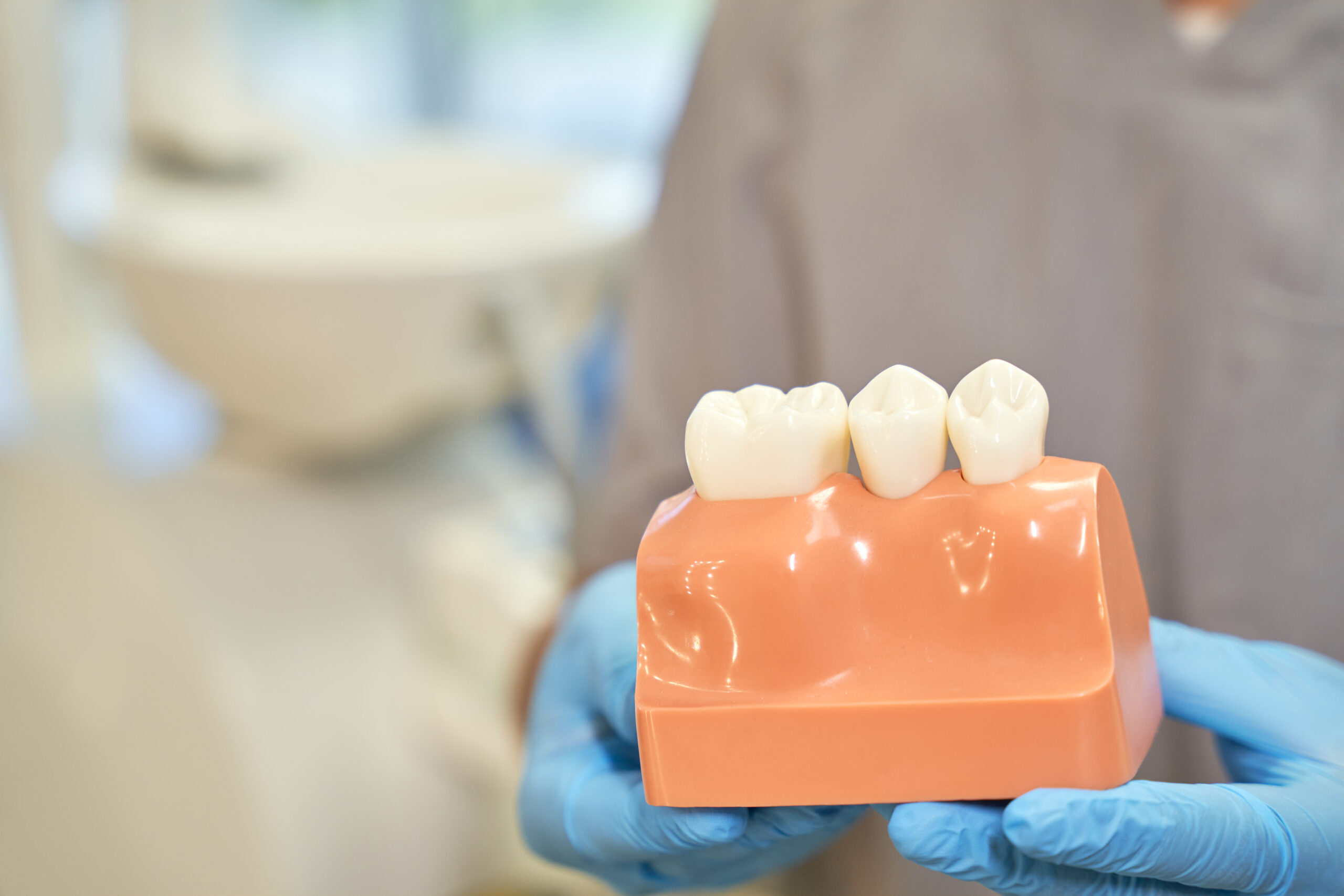 Same-day dental crown treatment