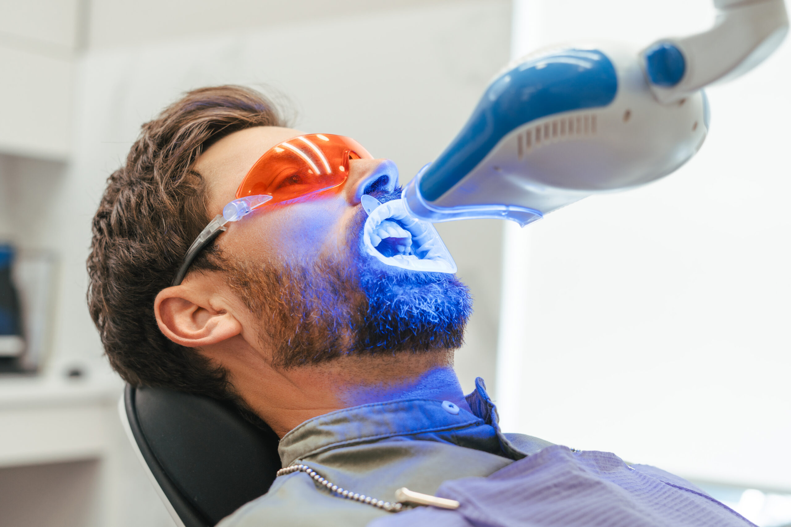 Professional teeth whitening at Comprehensive Family Dentistry