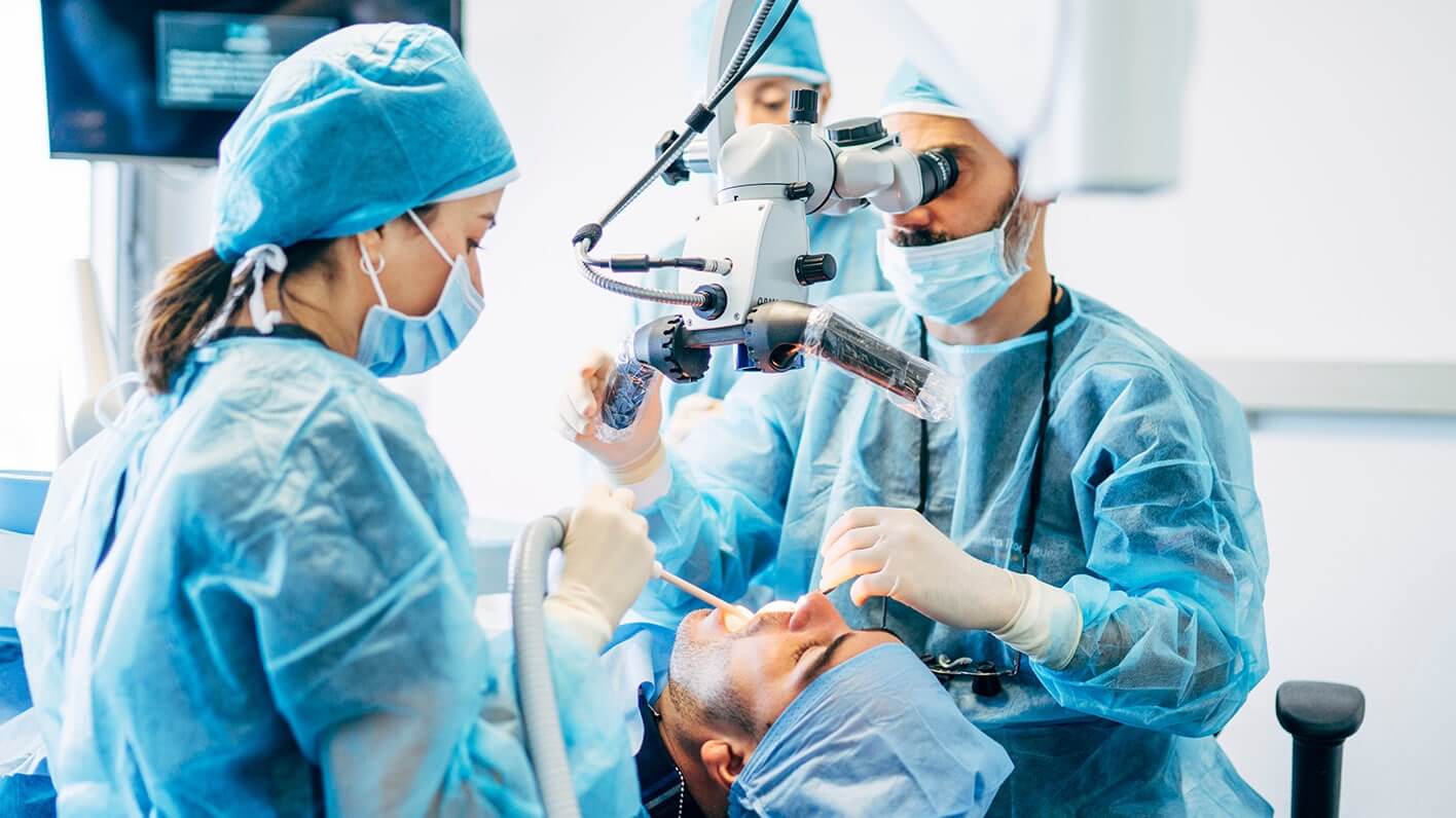 Endodontic root canal procedure at Comprehensive Family Dentistry