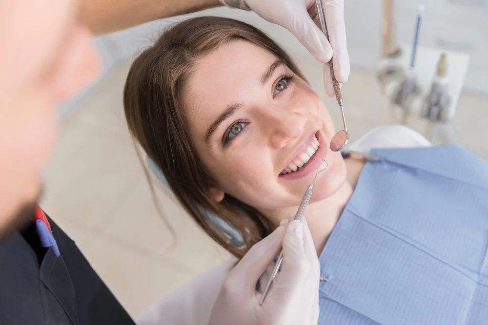 Cosmetic dentistry consultation